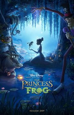 The Princess and the Frog pôster
