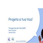 Workshop “Projeta a tua Voz!”